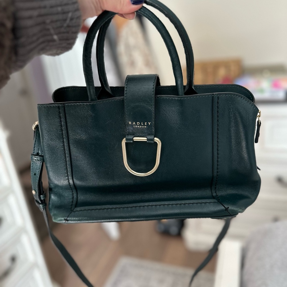 Green Leather Handbag